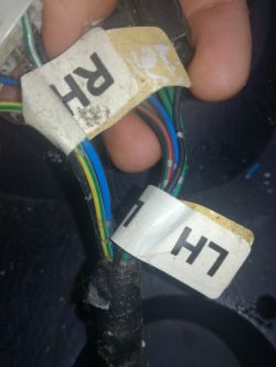 Mitsubishi Carisma 2000 1.8GDI - Wiązka kabla z dwoma wtyczkami