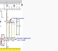 Podłączenie dmuchawy do webasto Golf III