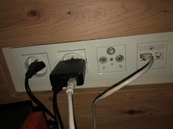 Internet w mieszkaniu UPC - brak internetu w gniazdach ethernet w pokojach, internet jest tylko w 1
