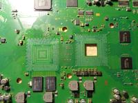 PS3 Slim DYN-001 - Wartości brakujących elementów na płycie głównej