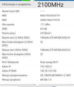 Co lepiej zrobić: wybrać inny router od ZTE MF286 czy zmienić sieć?