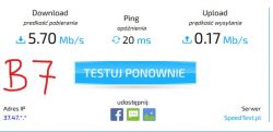 Huawei B818 + CyberTech antena zewnętrzna: Słaby sygnał na pasmach B3 i B1 - Orange