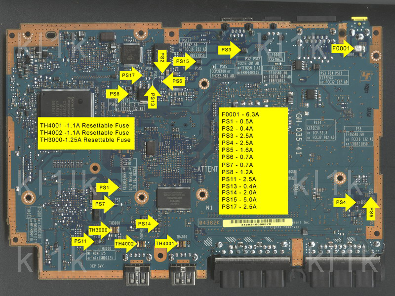 Sony a замена предохранителя PS2 scph-50004 - spalony bezpiecznik wentylatora - elektroda.pl