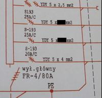 Jaki przekrój przewodu YDY zastosować w budynku gospodarczym (schemat) Jaki przekrój przewodu YDY zastosować w budynku gospodarczym (schemat)
