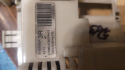 Zbliżenie na etykietę modułu elektronicznego Invensys WA5806BA 3R z danymi technicznymi.