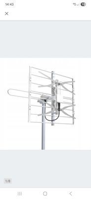 Antena siatkowa z symetryzatorem w bloku, słaby mux-8 – jak poprawić odbiór?