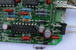 Sterownik Curtis 1243-4301 - Na płytce sterującej przegrzany opornik