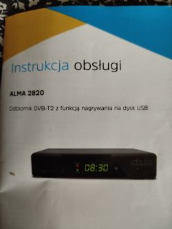 Instrukcja obsługi dekodera ALMA 2820.