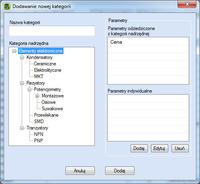 Katalog (z zamysłu) elementów elektronicznych