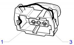 2.0DTI Y20DTH - L i L1 czujnik położenia wału korbowego GM90540188, BOSCH0281002