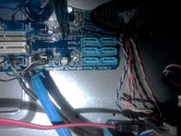 GA-78LMT-S2P + 2 dyski (1-sata, 2-ata/przejściówka/sata)