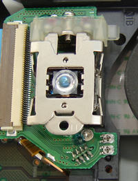 Nagrywarka Lite-On LH-20A1L, kalibracja lasera DVD.