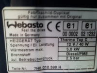 VW t5 Transporter 2007r. ogrzewanie postojowe awaria