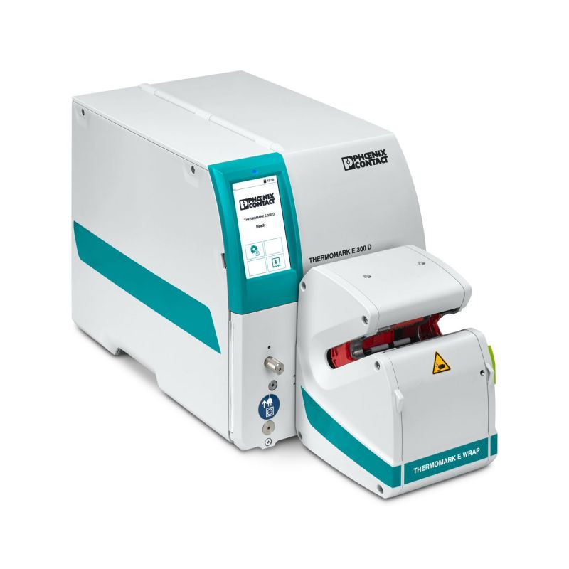 Drukarka Phoenix Contact THERMOMARK E.300D z aplikatorem THERMOMARK E.WRAP.
