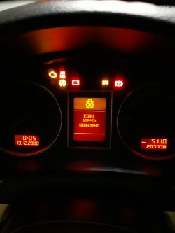 Audi A4 B6 - Błąd żarówki mijania (D2S) prawej/lewej, wymiana na OSRAM NIGHT BREAKER LASER