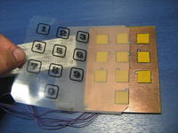 10-cio przyciskowa klawiatura PIC z wyjściem BCD.