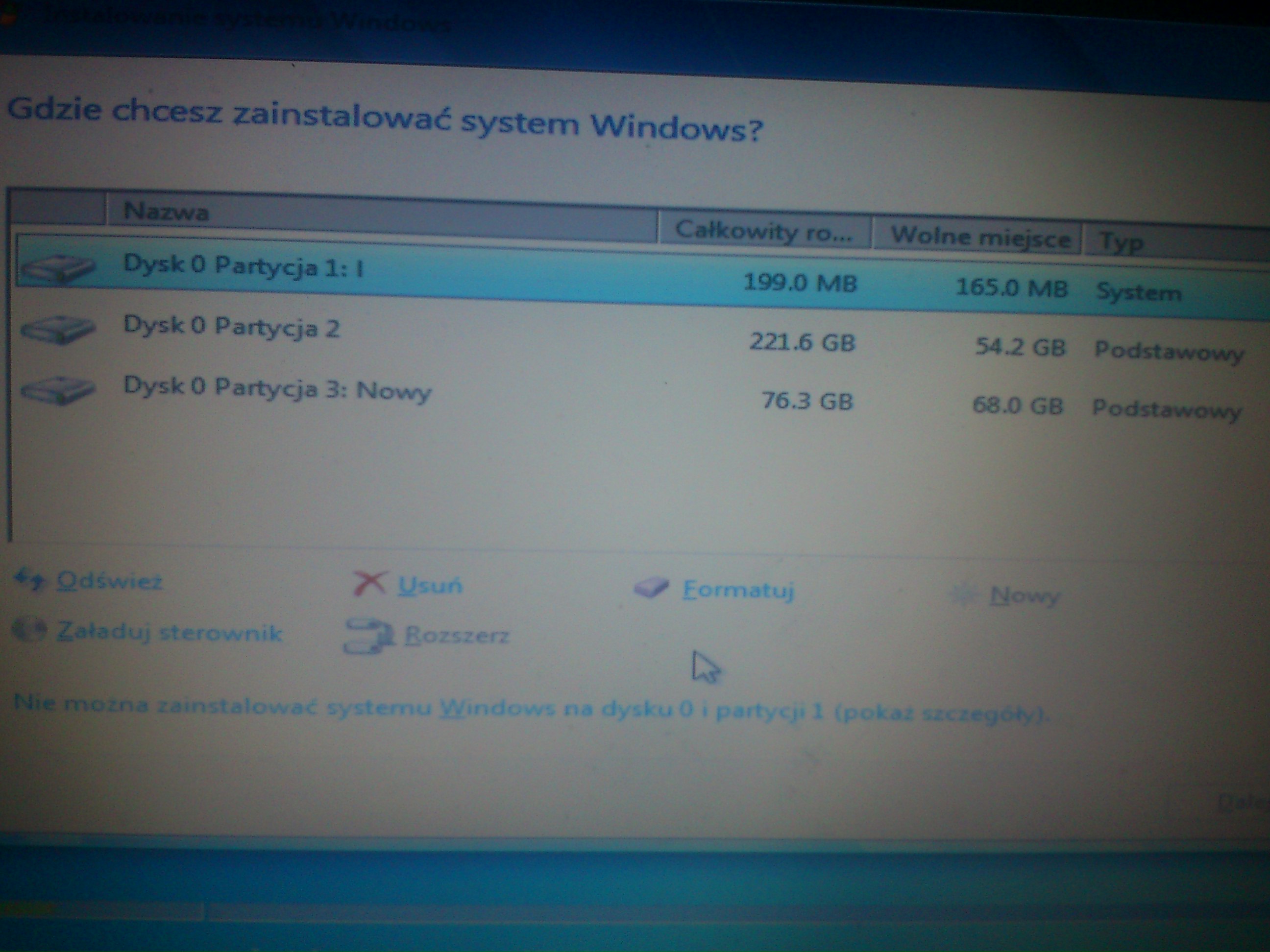 Windows 7 nie startuje po przywróceniu partycji TestDiskiem