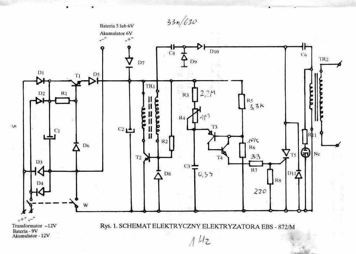 Elektryzator epu eko схема