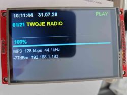 Najprostsze Radio Internetowe na ESP32-S3? Zero instalacji, wgrywasz i działa!