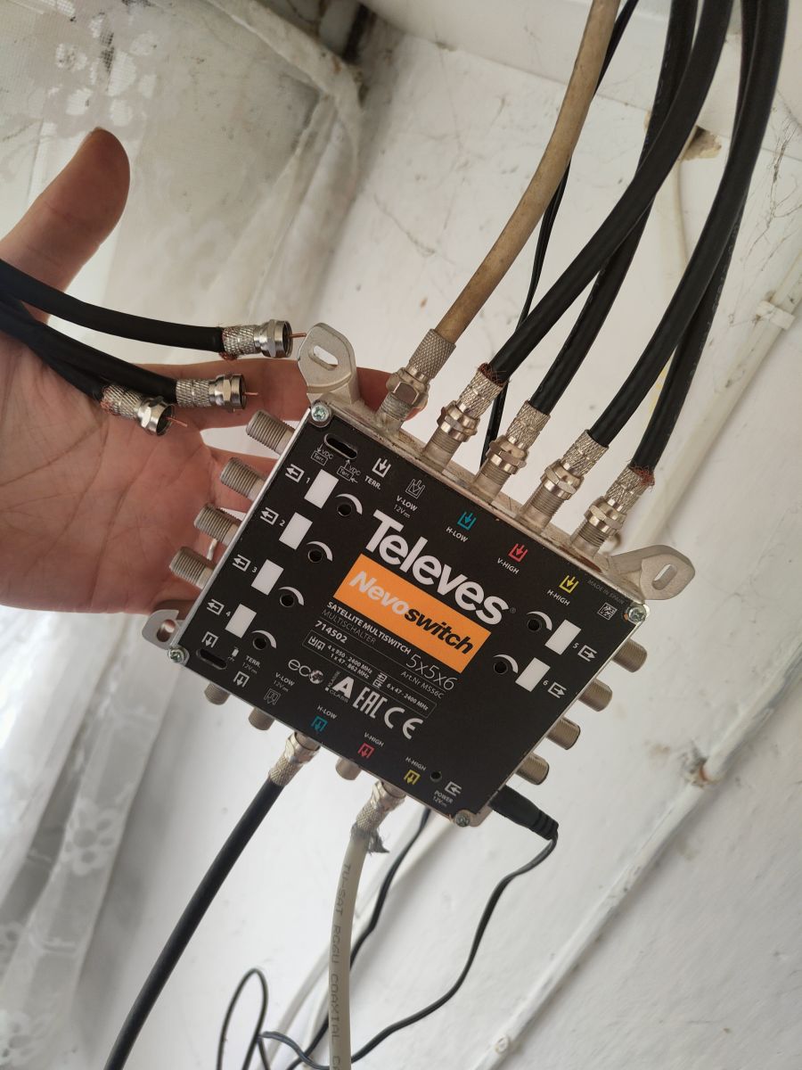 TELEVES ITALIA SRL - TVV714503 NEVOSWITCH 5X5X8 F Terminale Cascata 000000000000881025 - 6