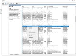 Windows Services Console - DNS Client Screenshot showing Windows Services Console with DNS Client highlighted.