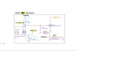 RTC battery circuit connections diagram on a motherboard.