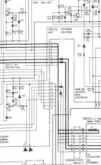Pioneer A-9 - Uszkodzony stopień końcowy mocy. Pali tranzystory końcowe.