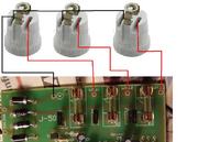 Iluminofonia Jabel J-50 - brakujące elementy R22, C10 i pozostały 332J63