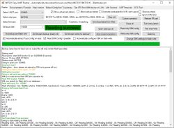 BK7231 Easy UART Flasher – Successful Flash Memory Read Screenshot of the BK7231 Easy UART Flasher software showing a successful flash memory read from a BK7238 chip.