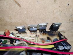 12/230 1000/2000W - Przetwornica samochodowa 12V->230V wybuchły MOSFETy strony pierwotnej