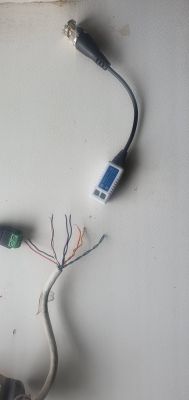 Jak podlaczyć kamere z kablem ethernet na wejscie cctv