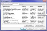 Lenovo B580 - Jakie programy bezpiecznie wyłączyć z autostartu?
