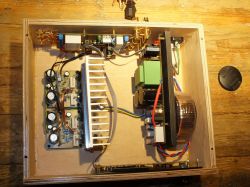 Wzmacniacz Mosfet 2x50W ze sterownikiem na atTiny i pilotem Wzmacniacz Mosfet 2x50W ze sterownikiem na atTiny i pilotem
