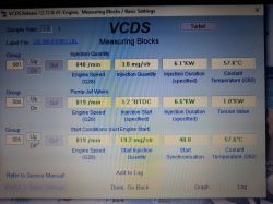 Golf 5, silnik 1.9 tdi BKC: dymienie na biało-szaro, olej rozrzedzony. Analiza logów VCDS