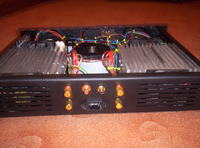 Wzmacniacz mocy MOS-FET 2x120W/8ohm. Wzmacniacz mocy MOS-FET 2x120W/8ohm.