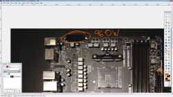 Assurance on the motherboard, power supply 4 pin CPU to ESP 8 pin