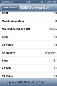 Field Test Display/NetMonitor - brak Cell ID i Timing Advance, co robić?