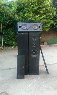 [Sprzedam] Kolumny JAMO E430 + centraly głośnik Jamo 100i + Sub TANNOY mSUB10
