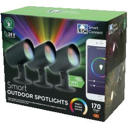 LSC Smart Outdoor Spotlights (3pcs) 170lm LSC Smart Outdoor Spotlights (3pcs) 170lm