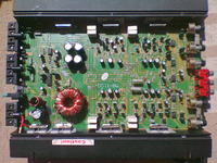 Wzmacniacz MB-1100 a/d/s 1200 W świeci dioda power, brak dźwięku po wypadku