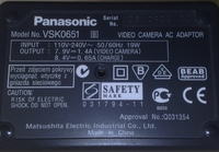 Kamera Panasonic NV-GS17 nie ładuje ładowarka Kamera Panasonic NV-GS17 nie ładuje ładowarka