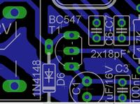 Problem z tranzystorem BC547 w eagle -błąd wyprowadzeń