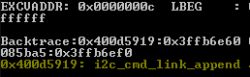 [esp-idf] i2c core panic. Load prohibited. Exception was unhandled