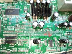 JVC 32FHD: Specyfikacje głównej płyty 28-A00110-0020 i panelu, FLASH GD25Q32SIG