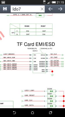 Huawei P8 Lite: Identifying Memory Card Layout Post Isopropanol Cleaning