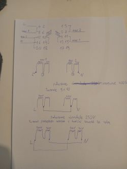 Mar-Pol BX1-300C - jak podłączyć wentylator 230V przy zasilaniu 400V?