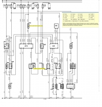 Schemat elektryczny panelu sterowania nawiewem Fiesta Mk4