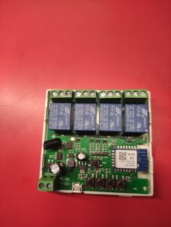 Using 433MHz RF Receiver with OpenBK on Smart Switch 4ch TYWB 4ch-RF Device