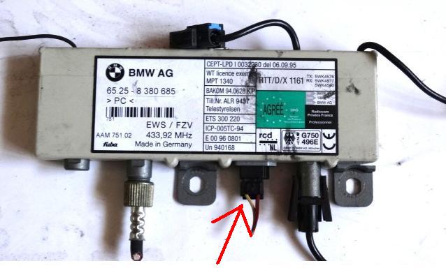 Wzmacniacz antenowy Centralny zamek BMW E39 elektroda.pl