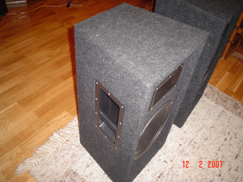 Nadstawki estradowe na Celestion Truvox 1225 + Tonsil GDWT